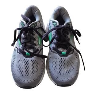 Brooks Women's Ariel 20 Running Shoes Gray/Green, Size 7